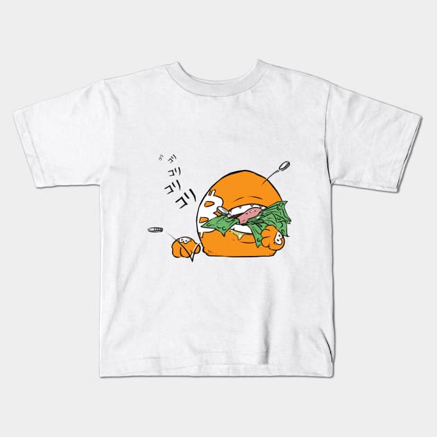 BitCoin Monster Kids T-Shirt by JuanWheyne